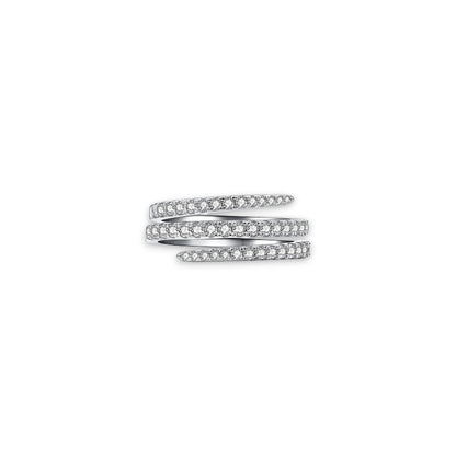 Prsten Luxe Cubic Zirconia - silver
