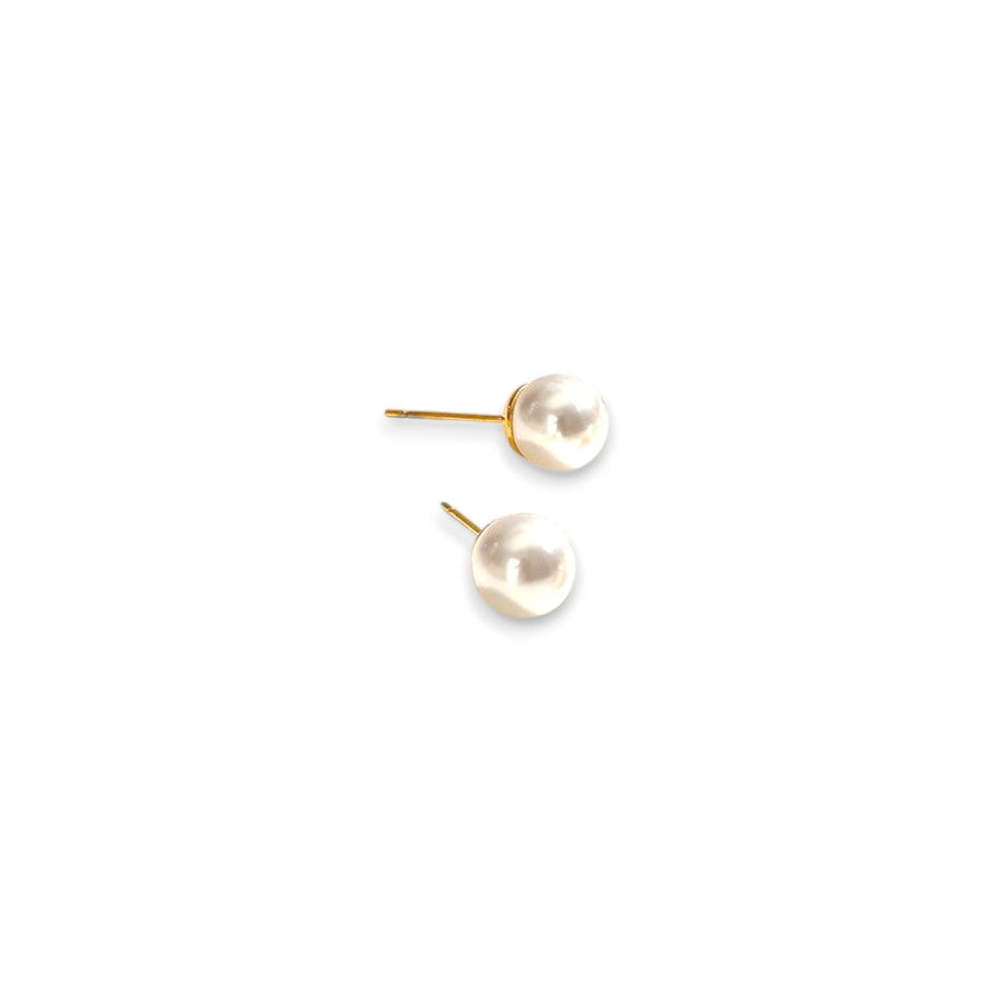 Stud Elegant Pearl