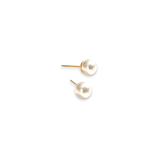 Stud Elegant Pearl