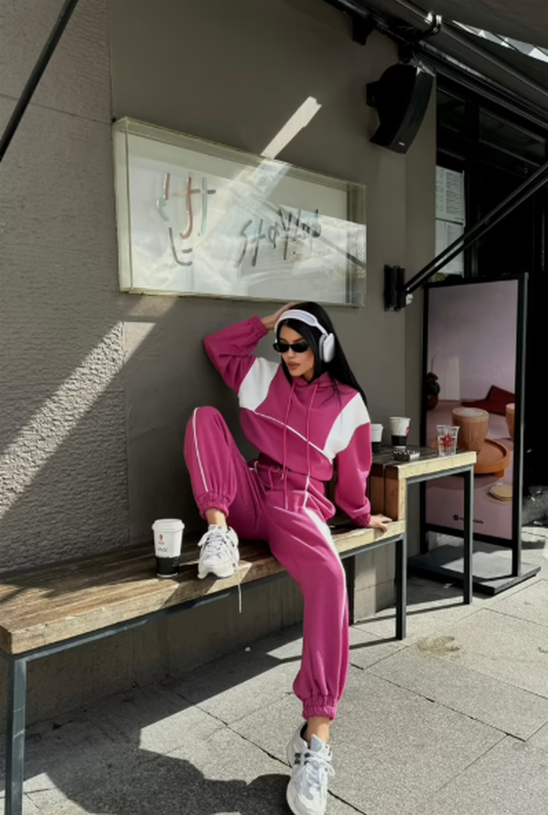 Trenirka Two Tone - Fuchsia