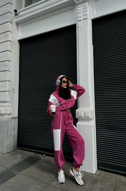 Trenirka Two Tone - Fuchsia